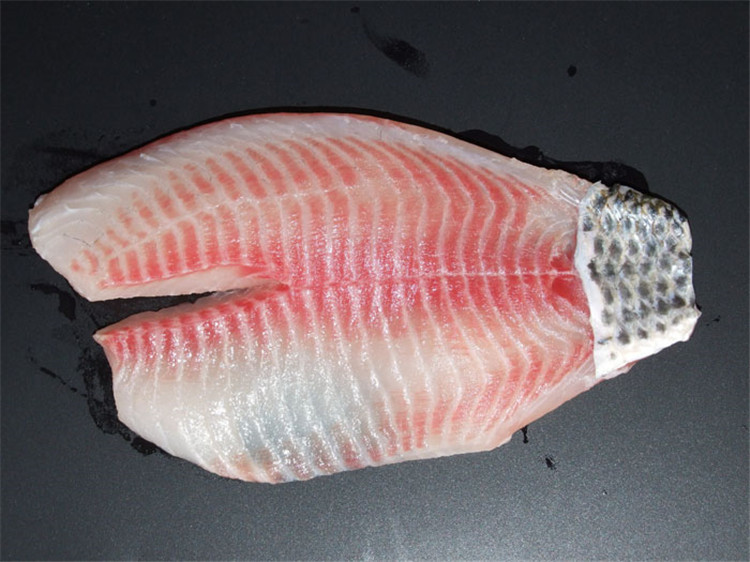 Frozen tilapia Fillets (Skin-on Tail)